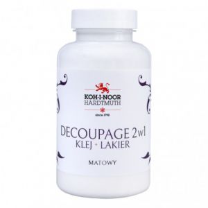 Klej i lakier do decoupage Koh-i-Noor 2w1 Matowy, 200ml